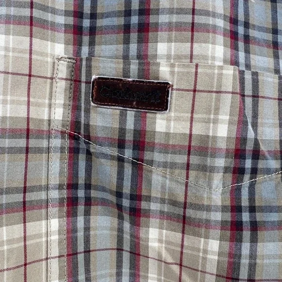 Y2K Vintage 05 Carhartt Men's Plaid Long Sleeve Button Down Shirt M S130PTN - Picture 3 of 12